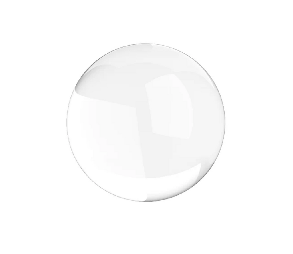 Crystal w/ LED Base - 3.1 Inch Sphere - Custom Engraved