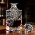 25oz Whiskey Decanter - Custom Engraved