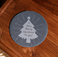 Stone Coaster - Round 4pcs (3.9 in.) - Custom Engraved