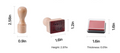 Rubber Stamp Set - Custom Engraved