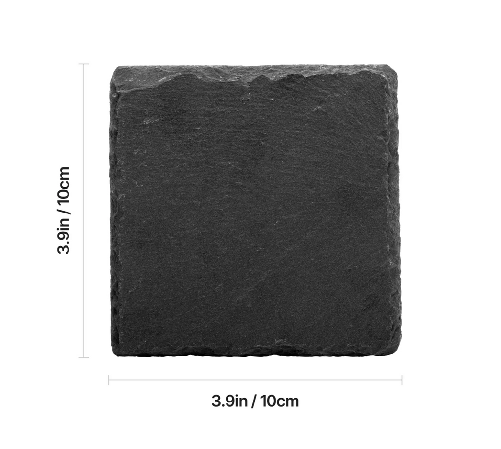 Stone Coaster - Square 4pcs (3.9 in. x 3.9 in.) - Custom Engraved