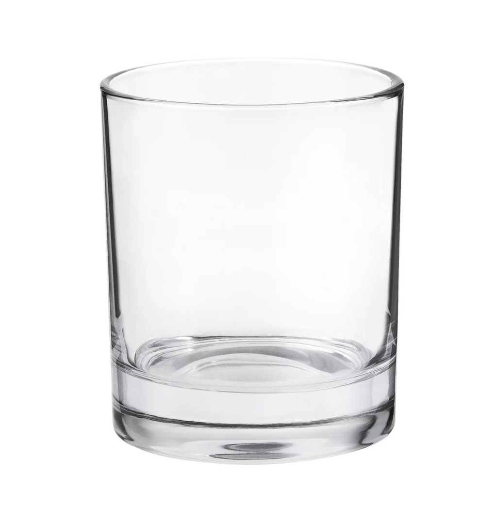 11.9oz Old Fashioned Whiskey Glasses - Custom Engraved (2pcs)