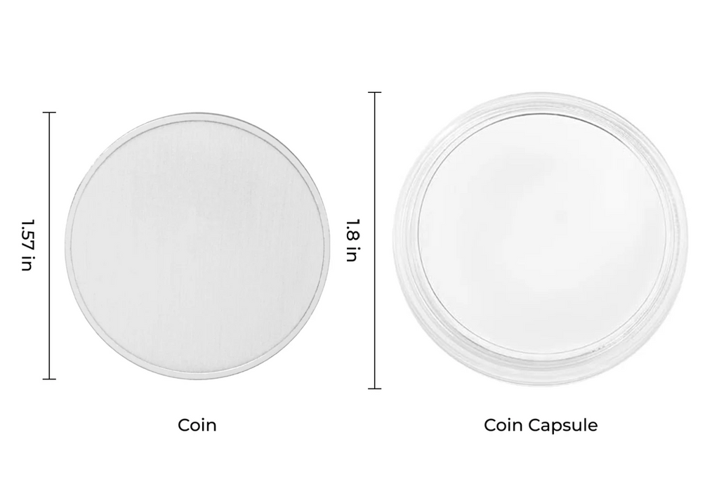 Zinc Coin - Custom Engraved
