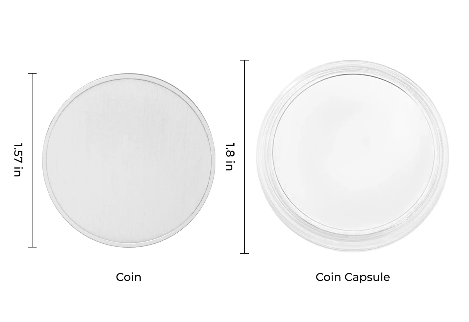 Zinc Coin - Custom Engraved